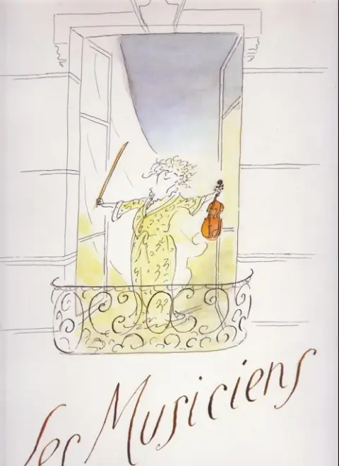 Couverture de l'album Les Musiciens de Sempé