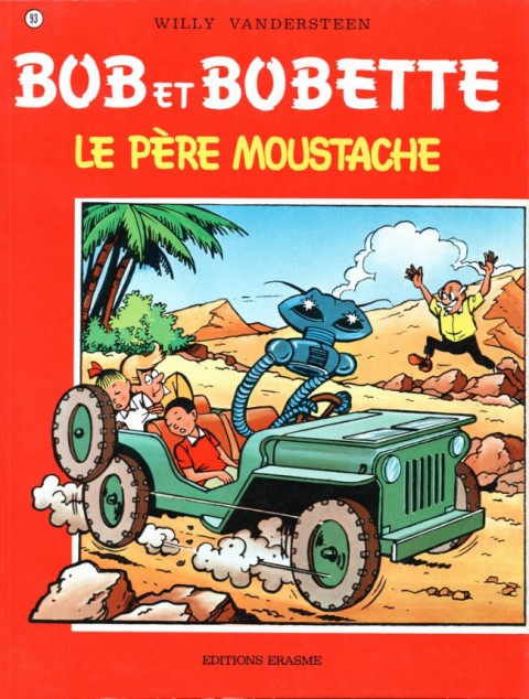 Couverture de l'album Bob et Bobette Tome 93 Le père Moustache