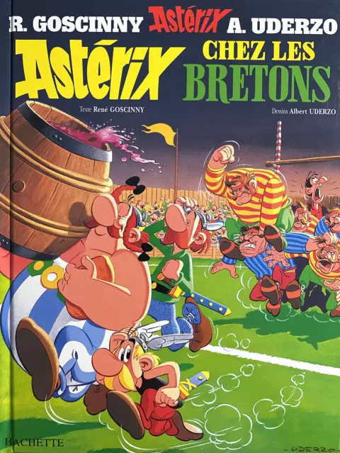 Couverture de l'album Astérix Tome 8 Astérix chez les Bretons