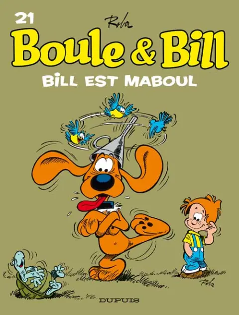 Couverture de l'album Boule & Bill Tome 21 Bill est maboul