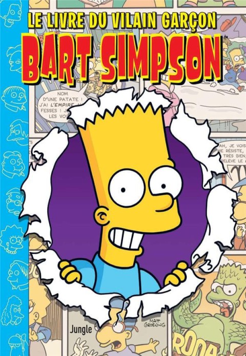 Couverture de l'album Bart Simpson Tome 22 Le livre du vilain garçon
