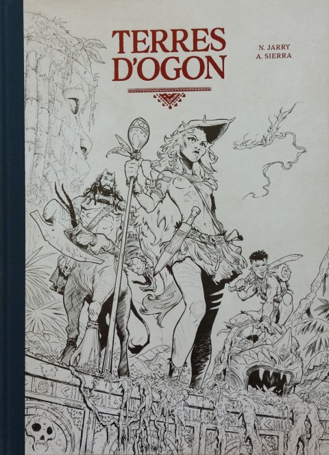 Couverture de l'album Terres d'Ogon 2 Blancs visages