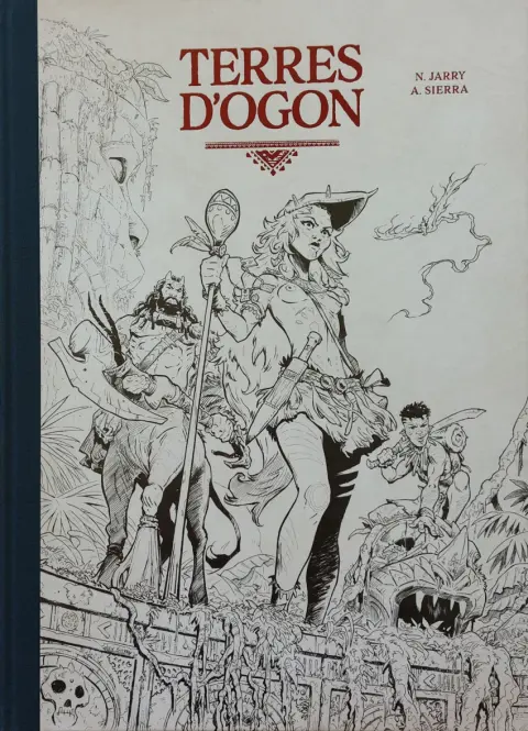 Couverture de l'album Terres d'Ogon 2 Blancs visages
