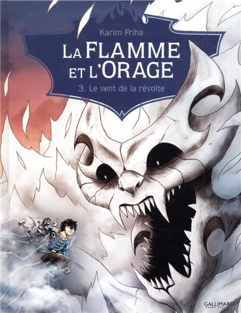 Couverture de l'album La Flamme et l'Orage Tome 3 Le vent de la révolte