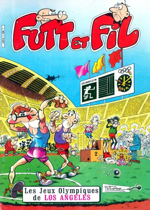 Futt et Fil Tome 3 Les Jeux Olympiques de Los Angeles