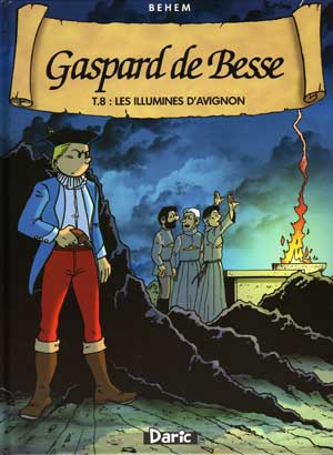 Couverture de l'album Gaspard de Besse Tome 8 Les illuminés d'Avignon
