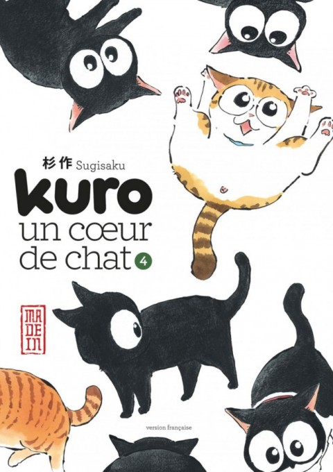 Couverture de l'album Kuro, un cœur de chat 4