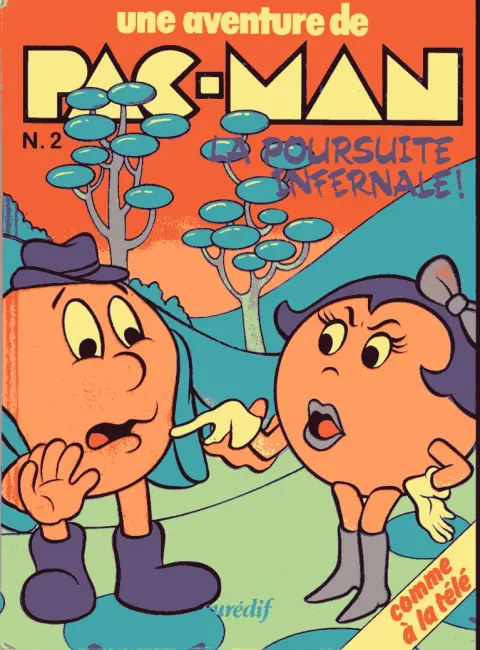 Une aventure de Pac-Man N° 2 La poursuite infernale !