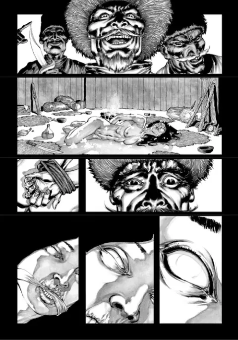Planche de l'album Attaques répertoriées