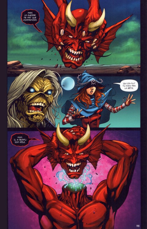 Planche de l'album Iron Maiden Volume 1 L'héritage de la bête