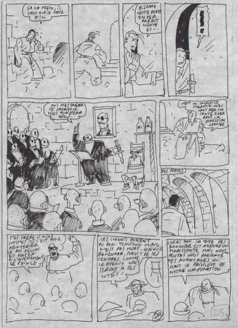 Planche de l'album Chaland - Les inachevés