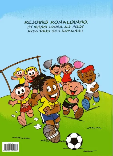 Verso de l'album Ronaldinho Gaucho Tome 2 Vive le foot