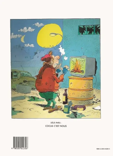 Verso de l'album Téléfaune Tome 2 Ras les masques