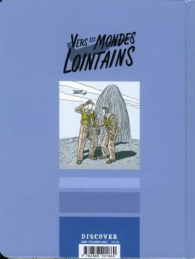 Verso de l'album Les aventures de Bob Leclerc Vers les Mondes Lointains