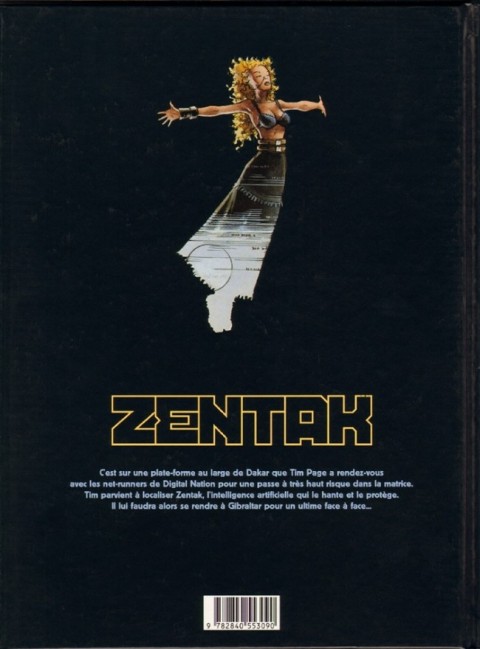 Verso de l'album Zentak Tome 3 Digital Nation