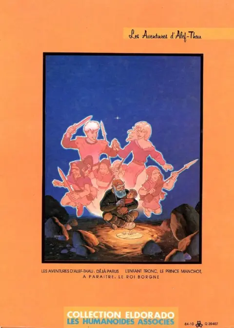 Verso de l'album Les aventures d'Alef-Thau Tome 2 Le prince manchot