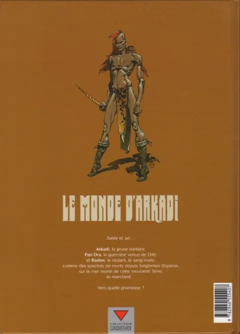 Verso de l'album Le monde d'Arkadi Tome 5 Les voyageurs de la Mer Morte