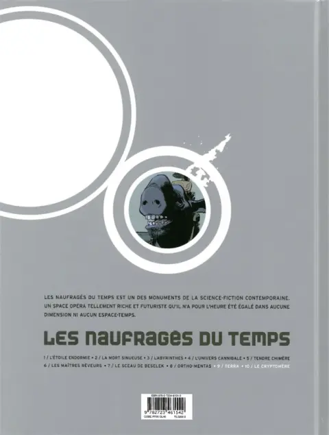 Verso de l'album Les Naufragés du temps Tome 8 Ortho-Mentas