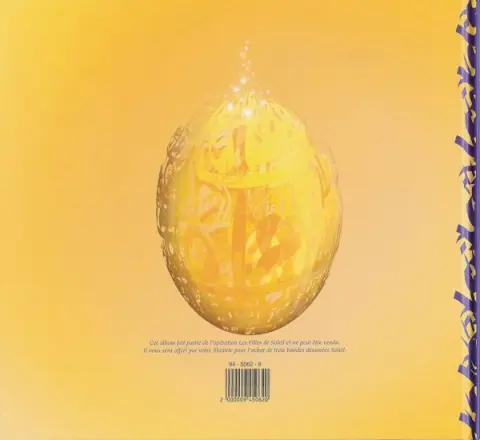 Verso de l'album Les Filles de Soleil N° 15