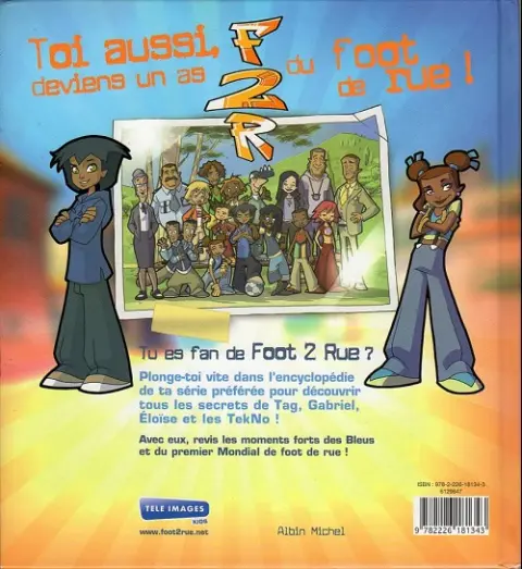 Verso de l'album Foot 2 rue Foot 2 rue - L'encyclopédie