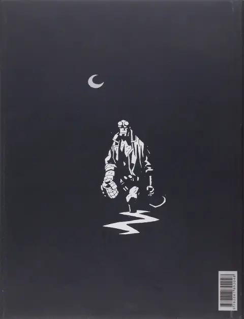 Verso de l'album Hellboy La Bible infernale