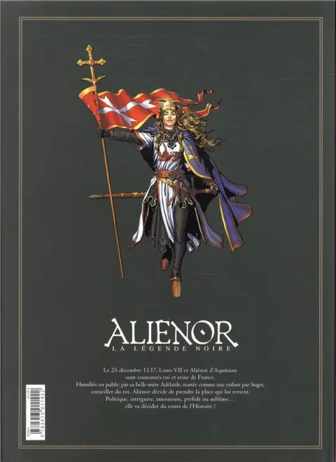 Verso de l'album Les Reines de sang - Aliénor, la Légende noire L'intégrale - Tomes 4 à 6
