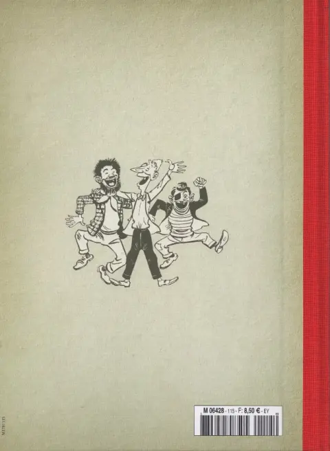 Verso de l'album Les Pieds Nickelés - La collection Tome 116 Les Pieds Nickelés et la dame de fer