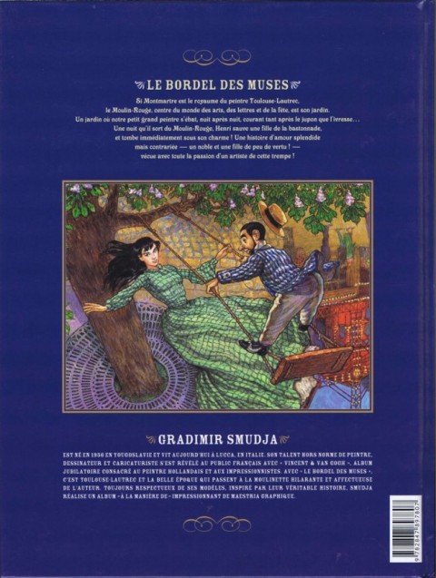 Verso de l'album Le Bordel des muses / Le Cabaret des muses Tome 2 Mimi & Henri