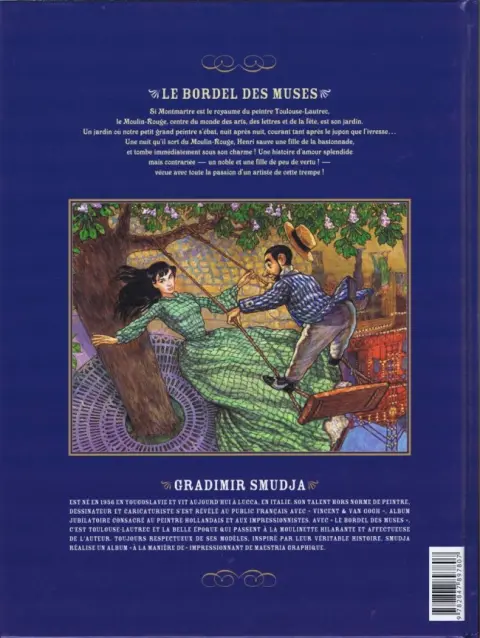 Verso de l'album Le Bordel des muses / Le Cabaret des muses Tome 2 Mimi & Henri