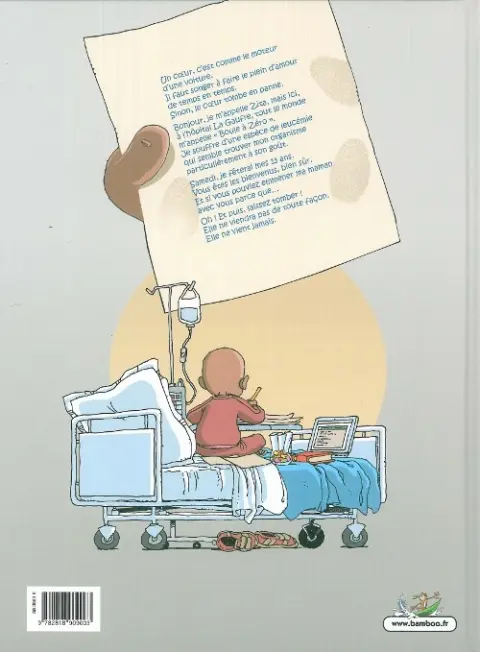 Verso de l'album Boule à zéro Tome 1 Petit cœur chômeur