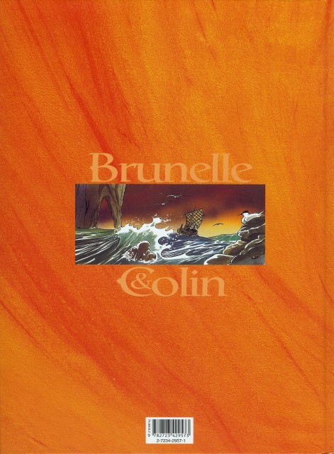 Verso de l'album Brunelle et Colin Brunelle & Colin