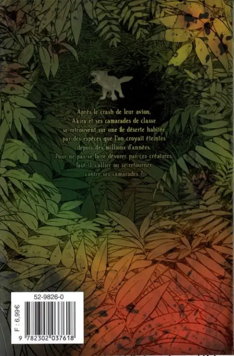 Verso de l'album Cage of Eden 5