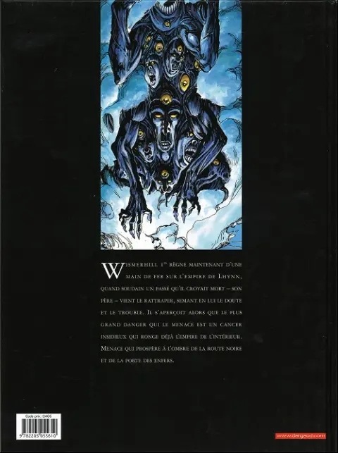 Verso de l'album Chroniques de la Lune Noire Tome 12 La Porte des Enfers