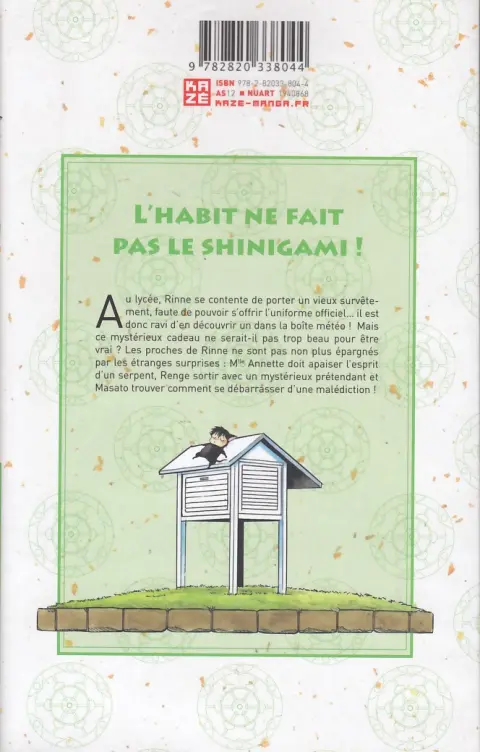 Verso de l'album Rinne 28