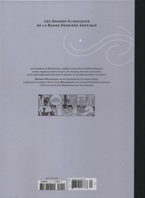 Verso de l'album Les Grands Classiques de la Bande Dessinée Érotique - La Collection Tome 104 Bizarreries - Tome 4