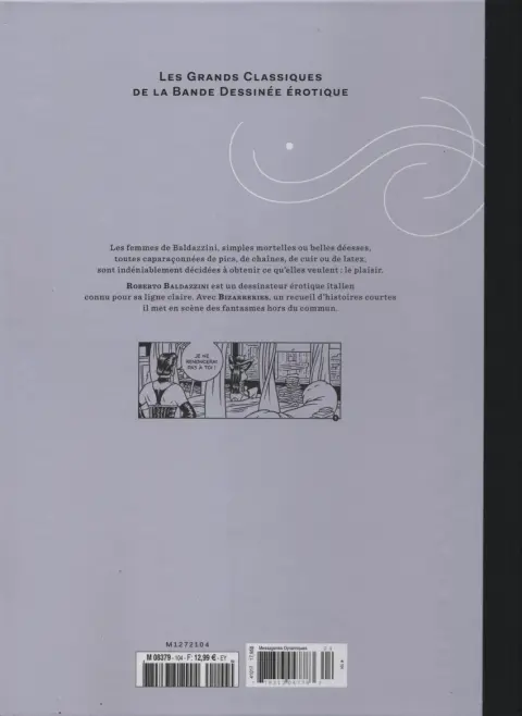 Verso de l'album Les Grands Classiques de la Bande Dessinée Érotique - La Collection Tome 104 Bizarreries - Tome 4