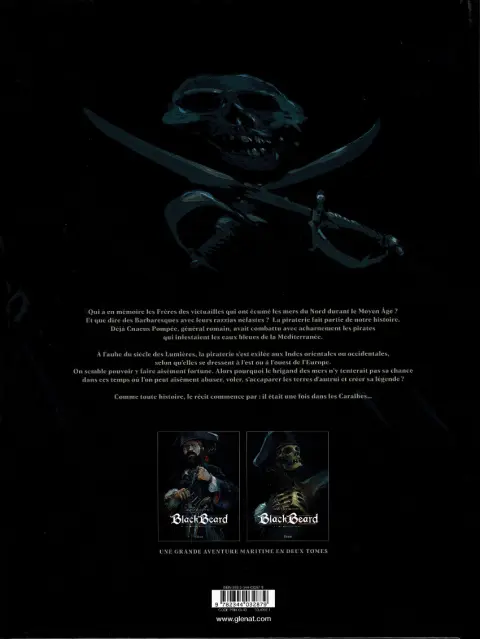 Verso de l'album Black Beard 1 Pendez-les haut et court !