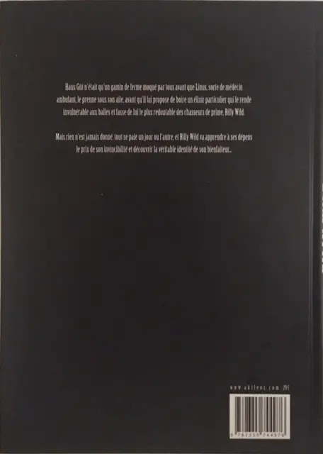 Verso de l'album Billy Wild Intégrale