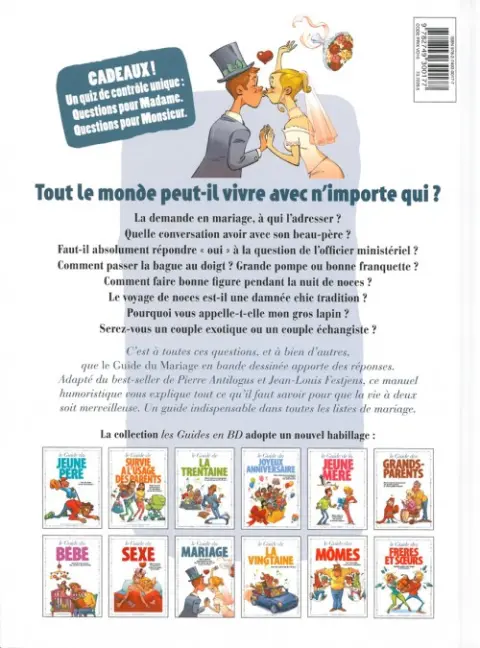 Verso de l'album Le Guide Tome 22 Le guide du mariage