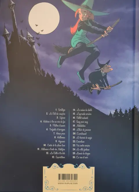 Verso de l'album Mélusine Tome 2 Le bal des vampires