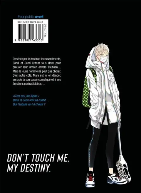 Verso de l'album Don't touch me - My destiny 2