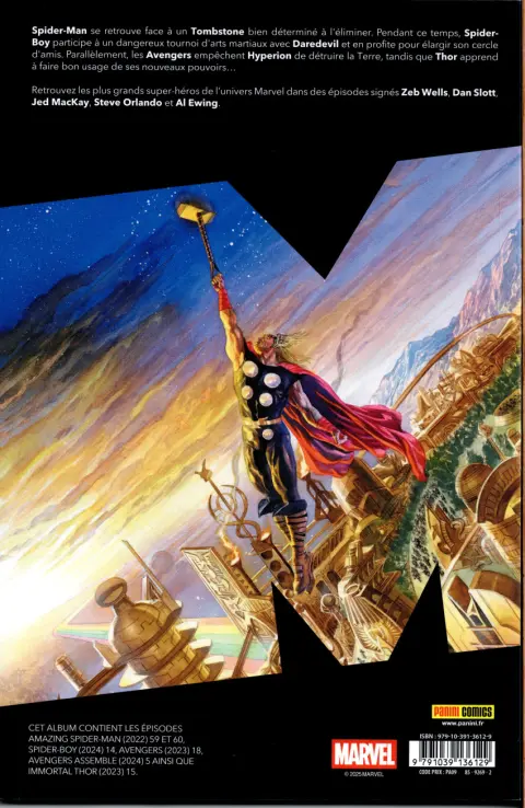 Verso de l'album Marvel Comics (II) 19