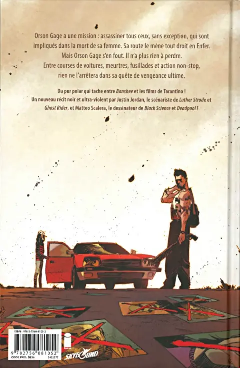 Verso de l'album Dead Body Road