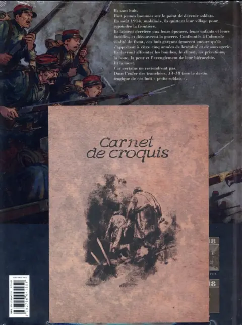 Verso de l'album 14-18 Tome 3 Le champ d'honneur (janvier 1915)