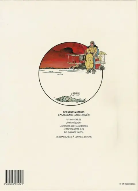 Verso de l'album Les Inoxydables Tome 5 Rio diamants vaudou