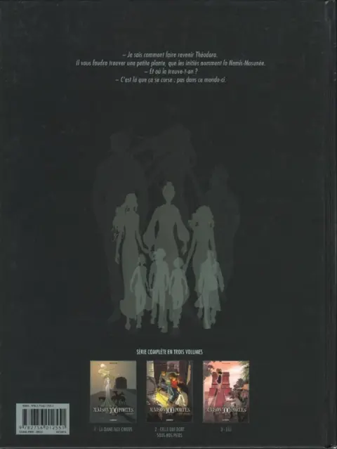 Verso de l'album La Maison aux 100 portes Tome 3 Lili