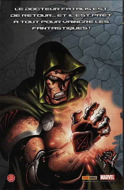 Verso de l'album Marvel - Les grandes sagas Tome 10 Fantastic four