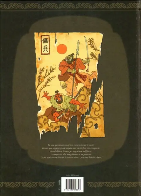 Verso de l'album Mercenaires Tome 1 La Meute du Griffon