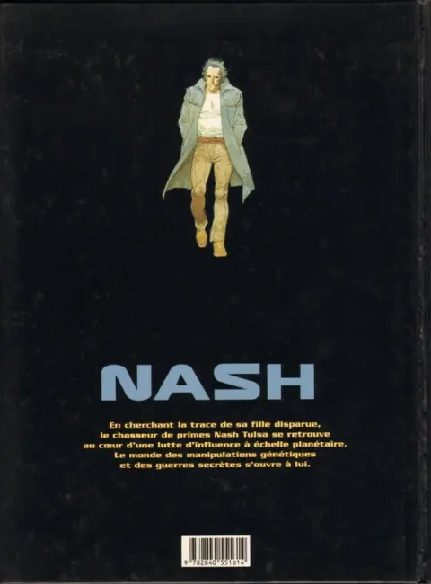 Verso de l'album Nash Tome 2 À l'est d'Eden