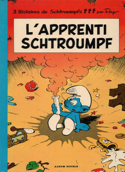 Couverture de l'album Les Schtroumpfs L'Apprenti Schtroumpf / Les Schtroumpfs et le Cracoucass